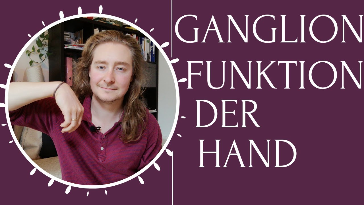 Ganglion und Funktion der Hand ins Nervensystem integriert