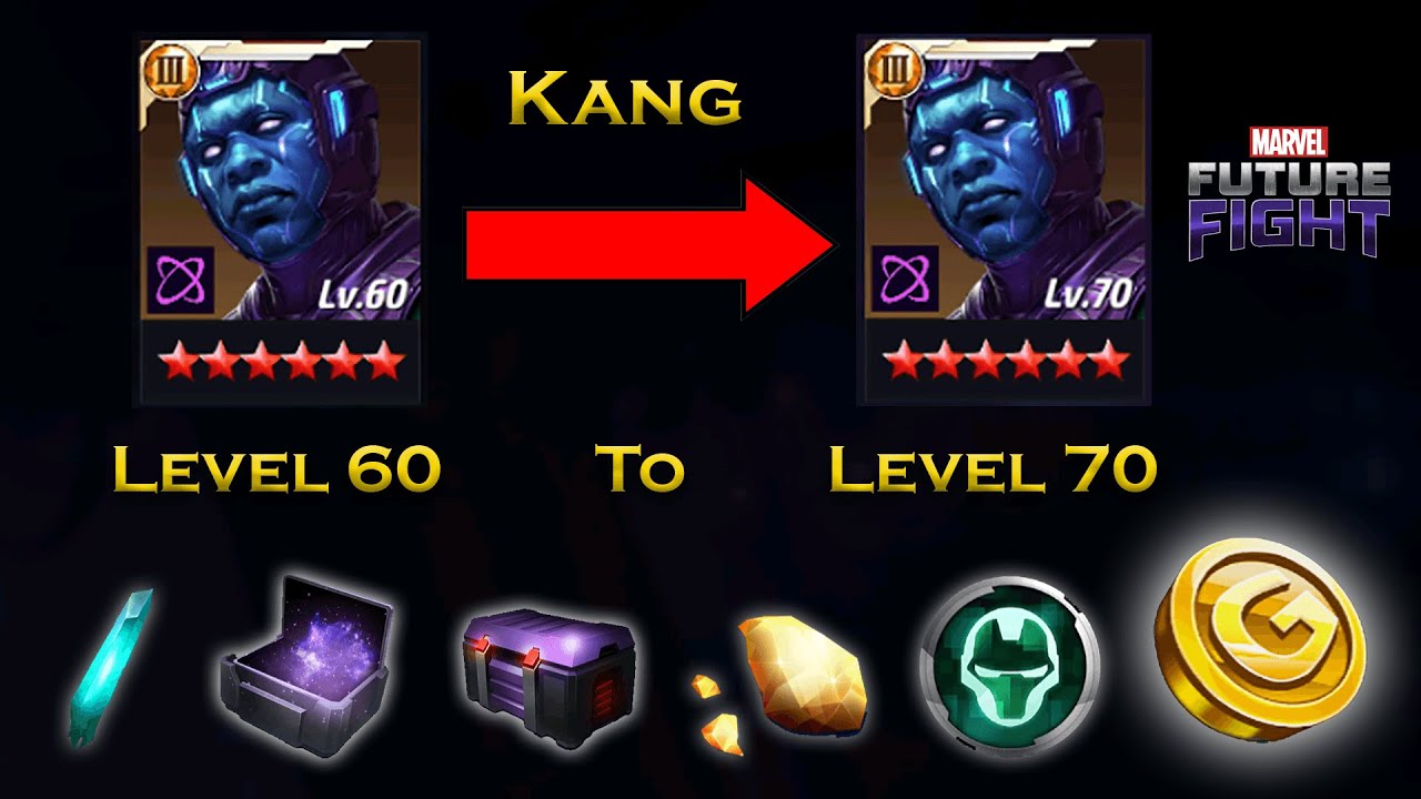 Kang Level 60 To Level 70 Build Cost Information For Beginners - F 2 P - Marvel Future Fight