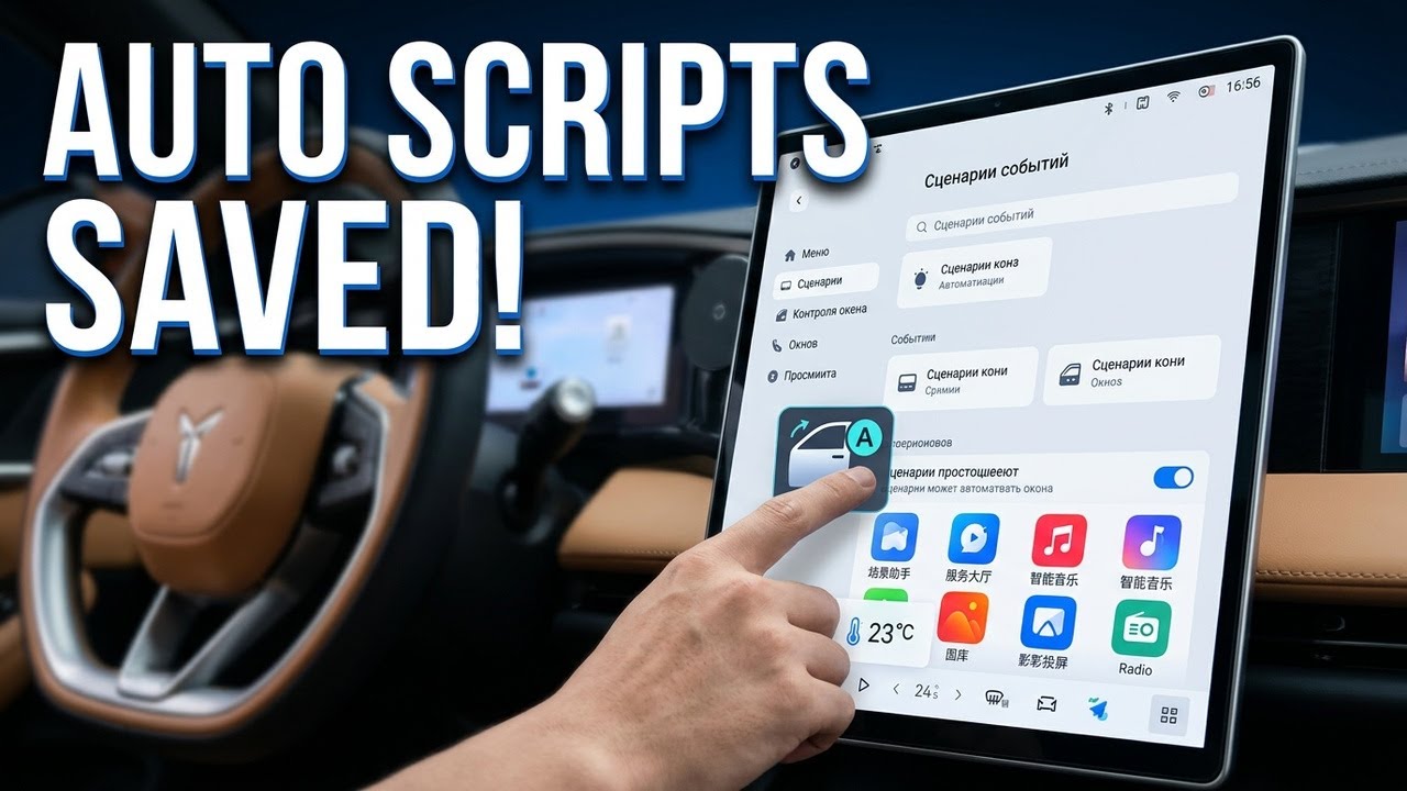 Автоматизация в авто | Секретная фишка Flyme Auto, которая сэкономит ваши нервы и время