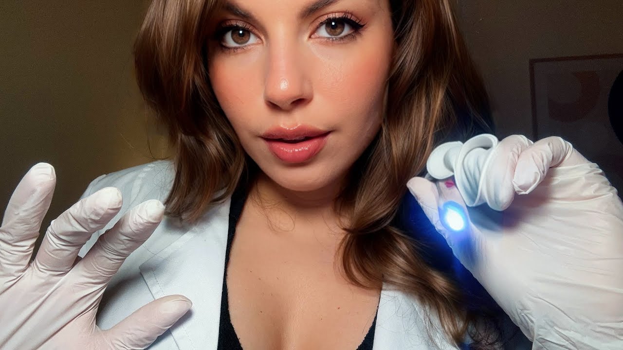 ASMR Medical Face & Neck Exam Roleplay [Whispered] 🩺💖