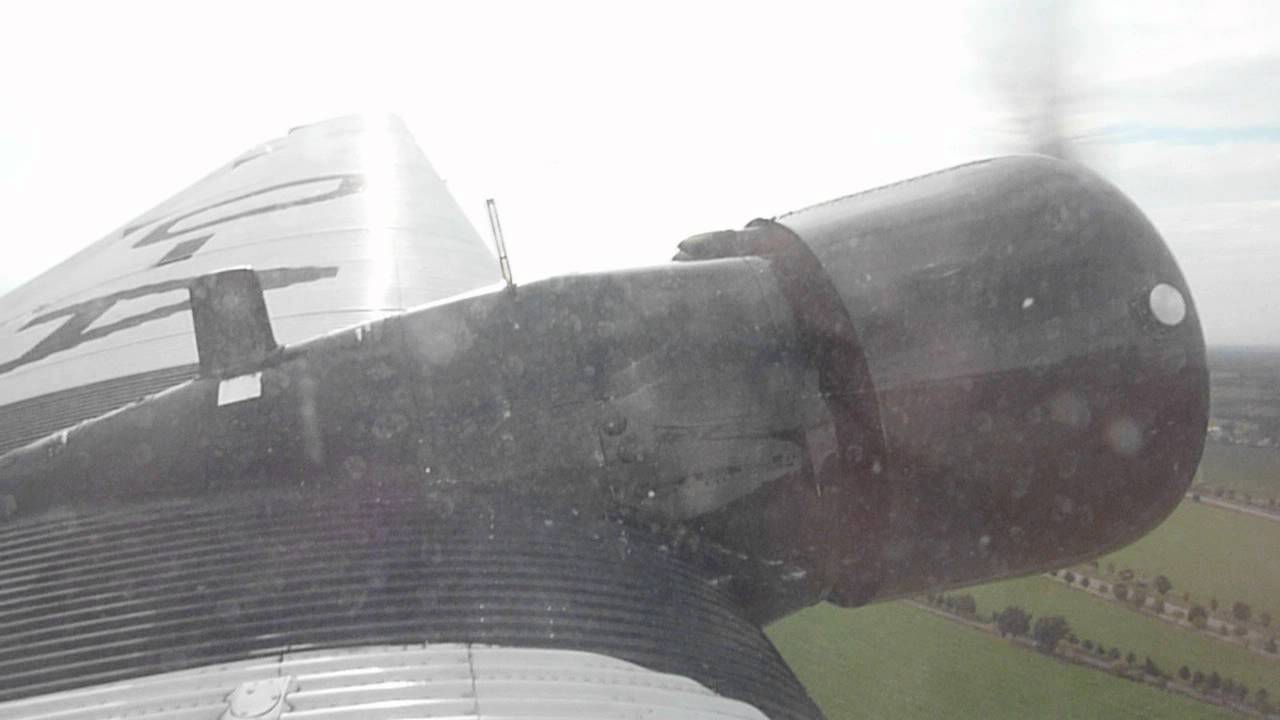 Start onboard Lufthansa Junkers Ju 52 D-CDLH SXF