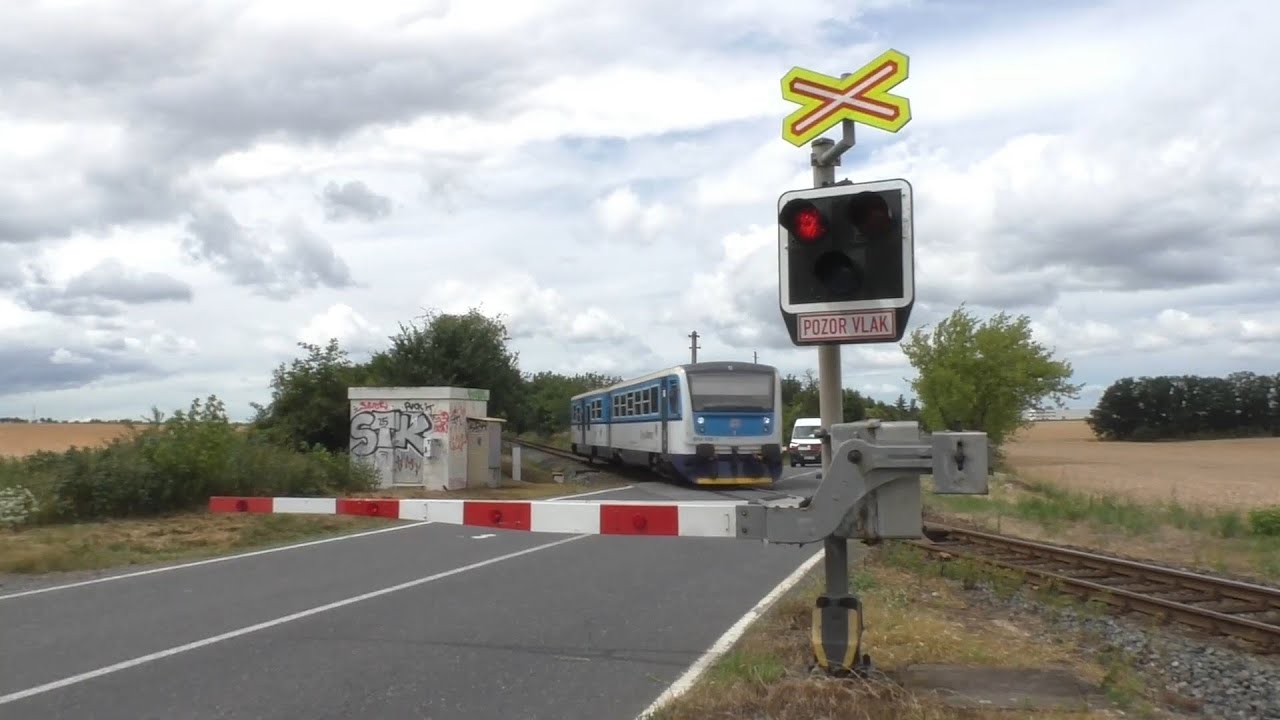 Železniční přejezd Pavlov #3 22.7. 2025 Czech railroad crossing