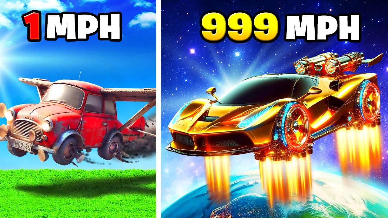Upgrading to FASTEST Flying Car in GTA 5!