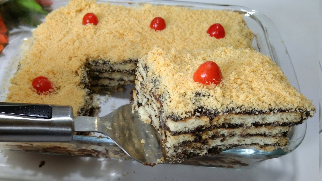 Biscuit dessert recipes/Chocolate Biscuit Cake Recipe/no bake chocolate dessert recipes/pudding
