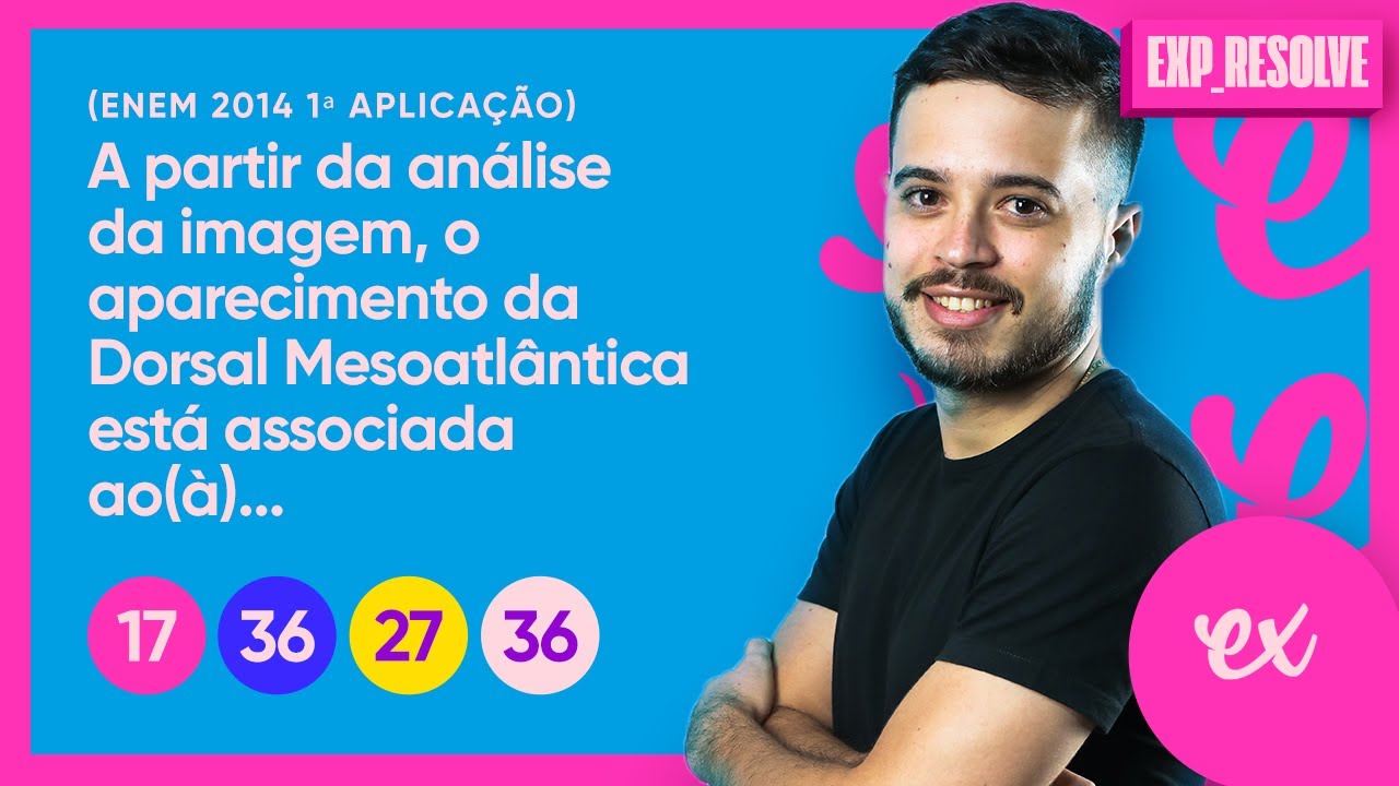 A PARTIR DA ANÁLISE DA IMAGEM, O APARECIMENTO DA DORSAL (...) | ESTRUTURA DA TERRA E RELEVO