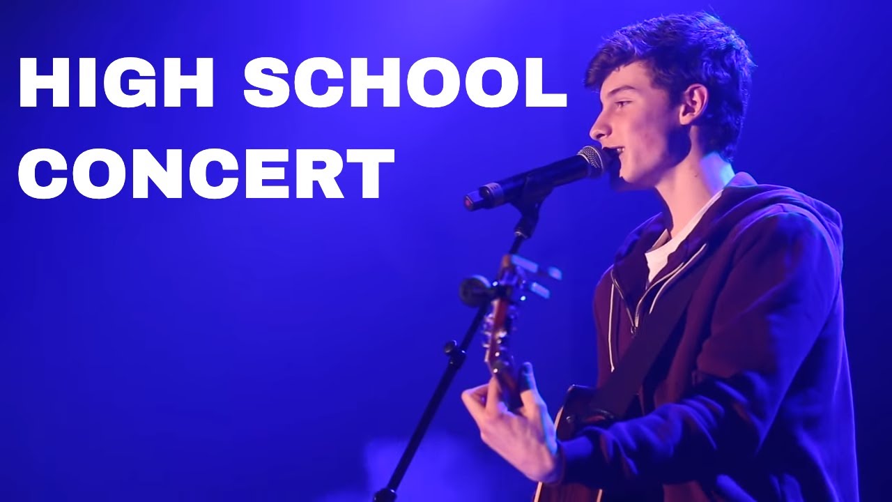 Shawn Mendes High School Concert