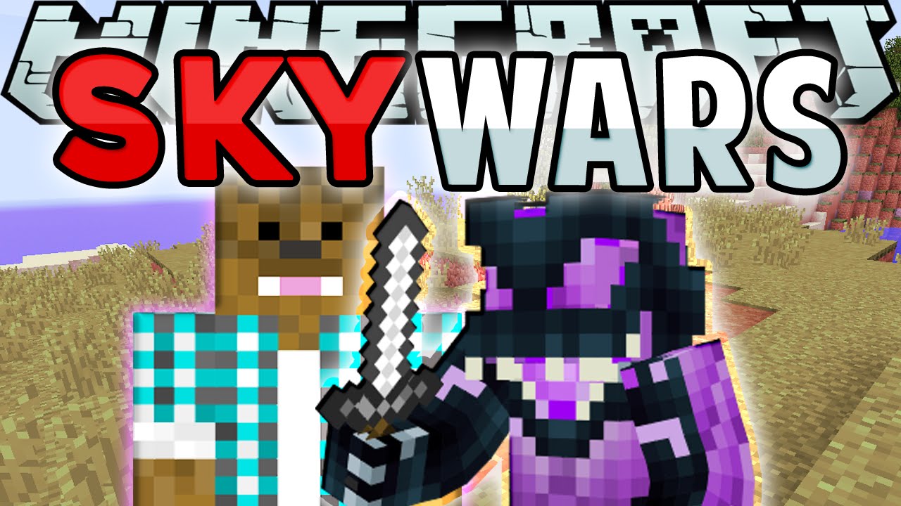 Minecraft - Sky Wars - iRaphahell si xSlayder in TEAM!