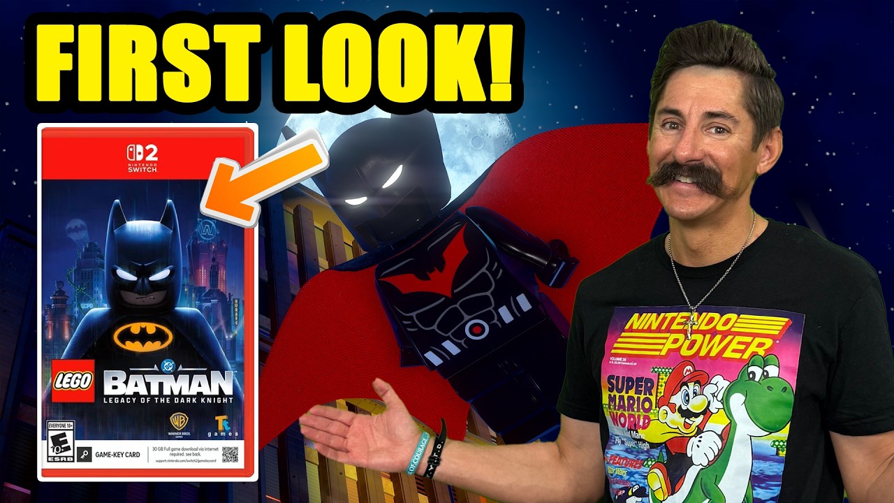 LEGO Batman Switch 2 Gameplay & Performance &ndash; Docked + Handheld!