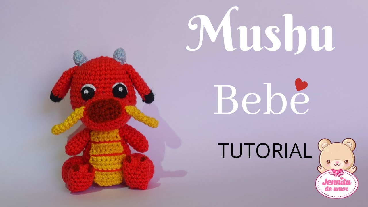 MUSHU MULAN BEBE Tutorial paso a paso Nivel: Intermedio (Patrón en Descripción)