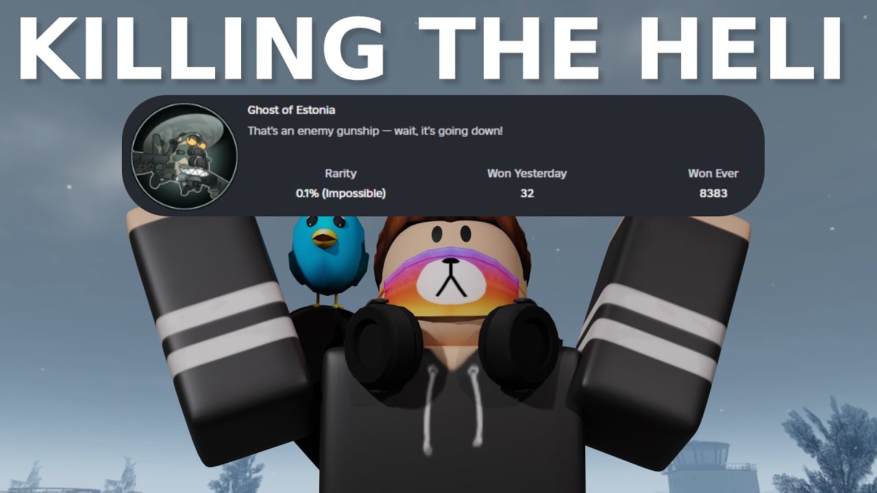 Finally geting the Heli badge in Project Delta