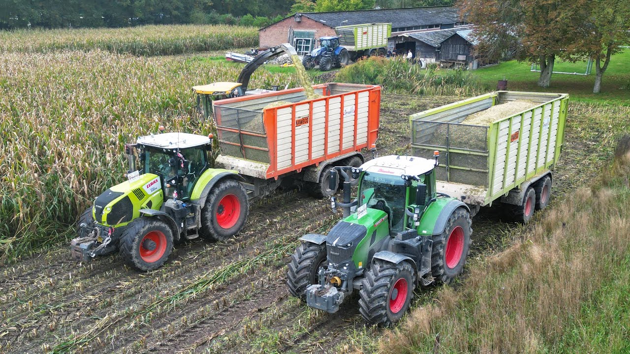 Mais Silage 2025 | New Holland + Fendt + Claas | Verhoef