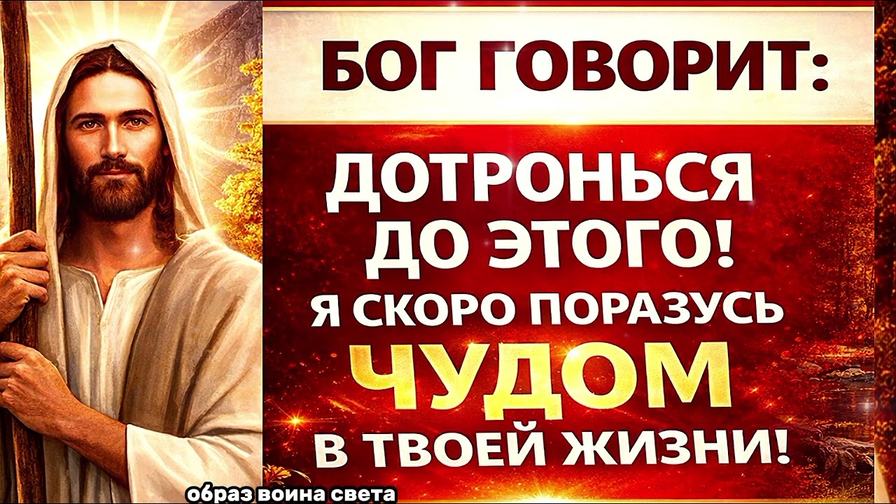 🔥 БОГ ГОВОРИТ: ДОТРОНЬСЯ СЕЙЧАС — В ТВОЕЙ ЖИЗНИ НАЧИНАЕТСЯ ГЛУБОКОЕ ИЗМЕНЕНИЕ ✨