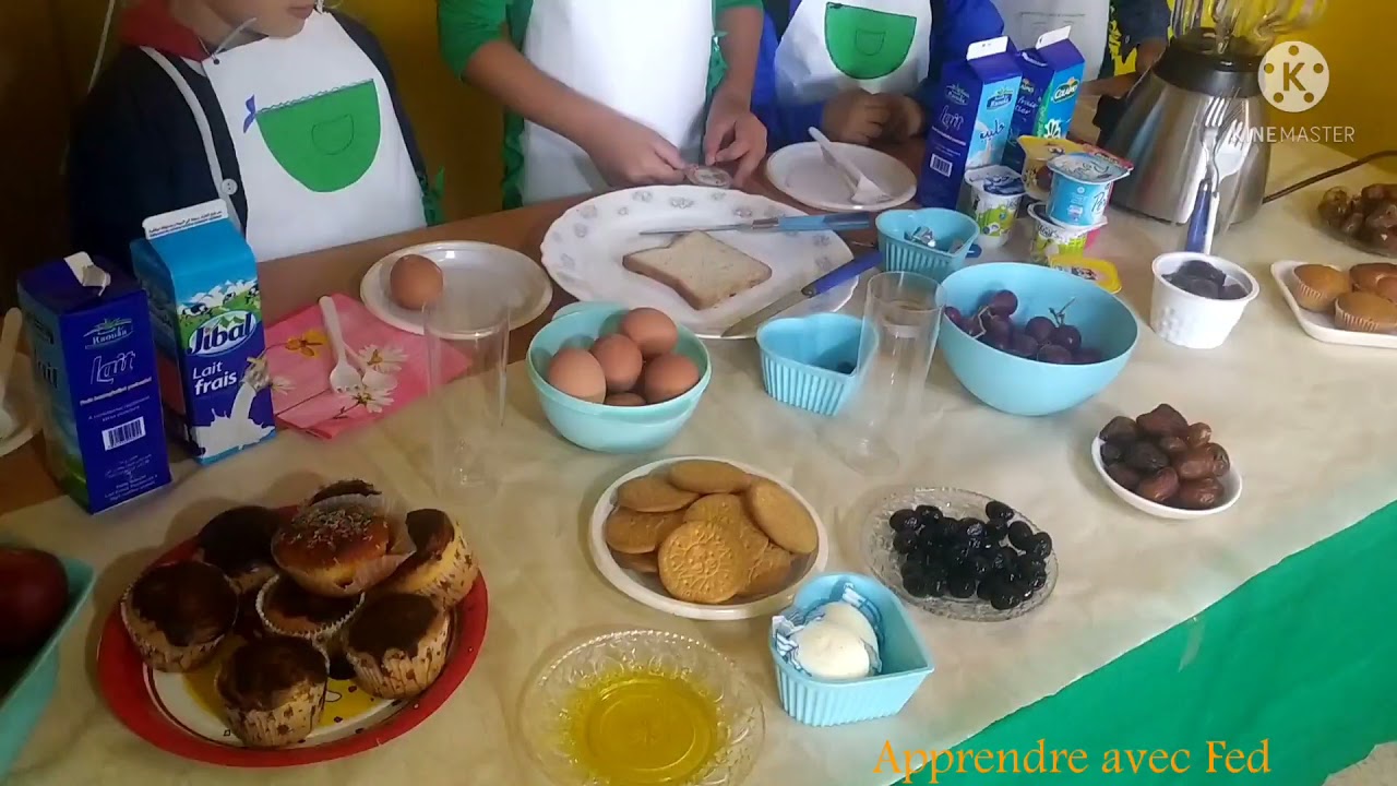 مسابقة الطباخ الصغير 👩🏻‍🍳 بمناسبة اليوم العالمي للتغذية 16 أكتوبر🍞🍳🥛🍎🍌 (الجزء الثاني)✨