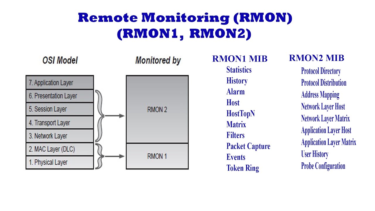 Remote Monitoring RMON