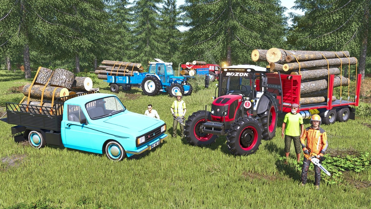 FS25&rsquo;te Anadol&rsquo;a Tomruk Y&uuml;kledik! Orman İşlerinde Zorlu G&ouml;rev | S7 B125