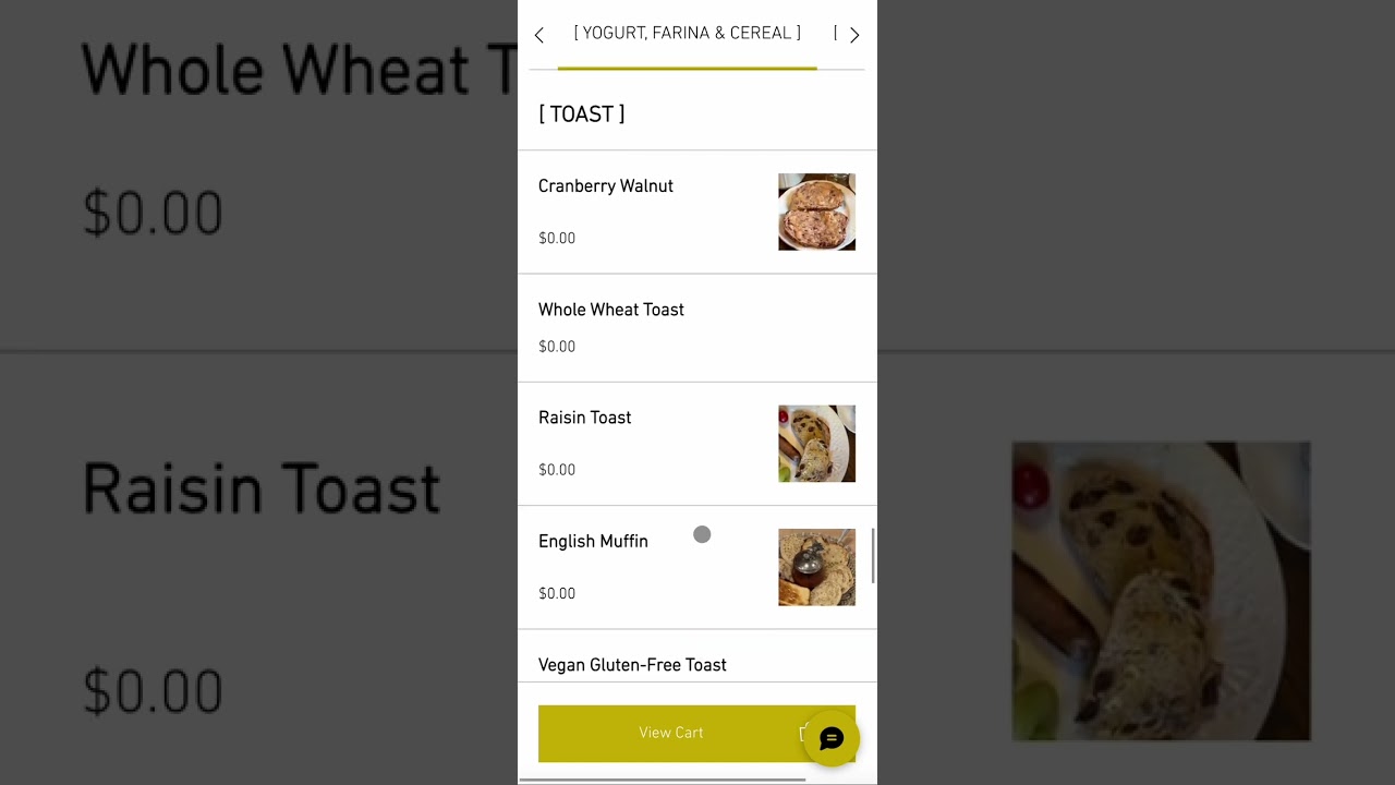 Stone Chalet Breakfast Ordering Tutorial