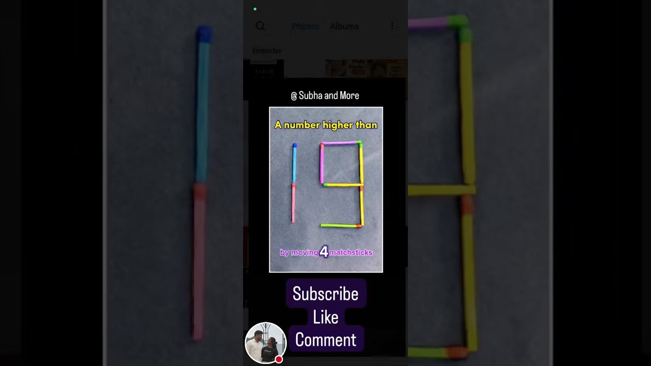 FAIL This Matchstick Puzzle! Can You Solve It LIVE? 😱🧠Subha and More is live