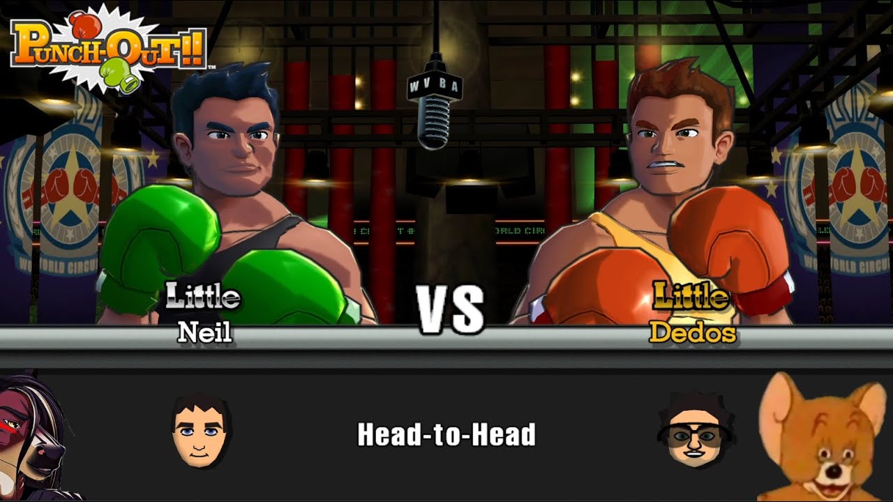 Punch-Out!! / Head To Head / Little Neil  VS Little Dedos  - 2 Out Of 3 (2 players)