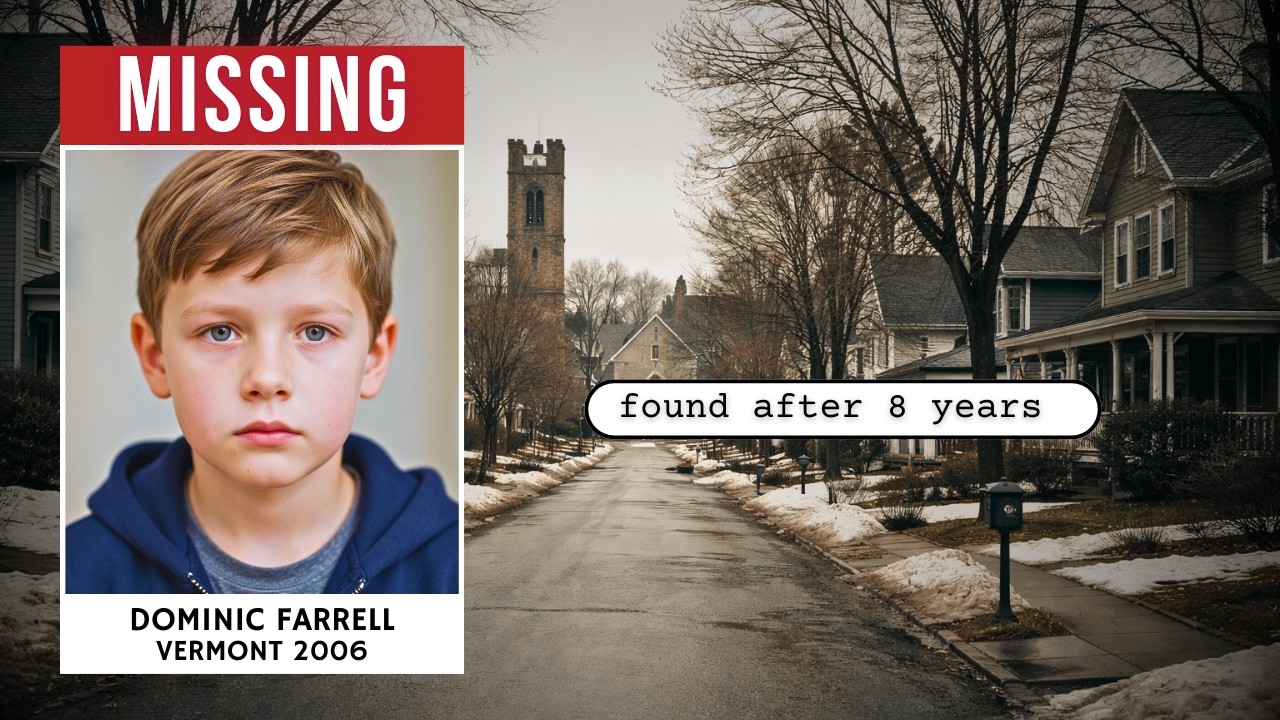 Vermont 2006 cold case solved — boy missing for eight years found alive.