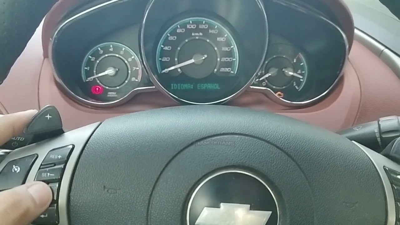 Menu Oculto Chevrolet Malibu 2008 a 2012