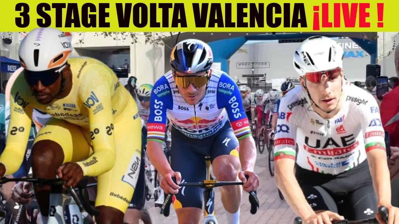 3 ETAPA VOLTA A LA COMUNITAT VALENCIANA 2026 REMCO BINI GIRMAY ALMEIDA