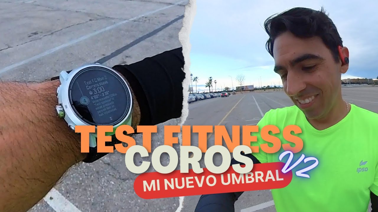 TEST FITNESS COROS - NUEVO UMBRAL DE LACTATO v2 #coros #test #lactato