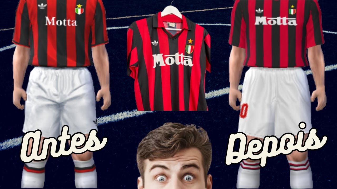 ⭐ TUTORIAL - CRIAR UNIFORMES REALISTAS NO PES 6 EM MENOS DE 1 MINUTO - FÁCIL e RÁPIDO 🎮