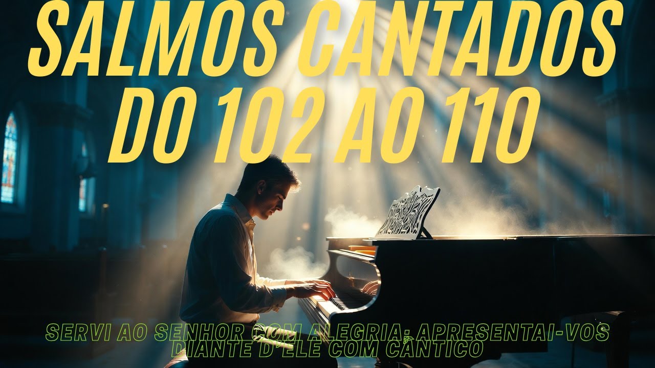 45 minutos de Salmos EM worship contemporâneo — Cantados para, Orar, meditar e Acalmar a Alma!