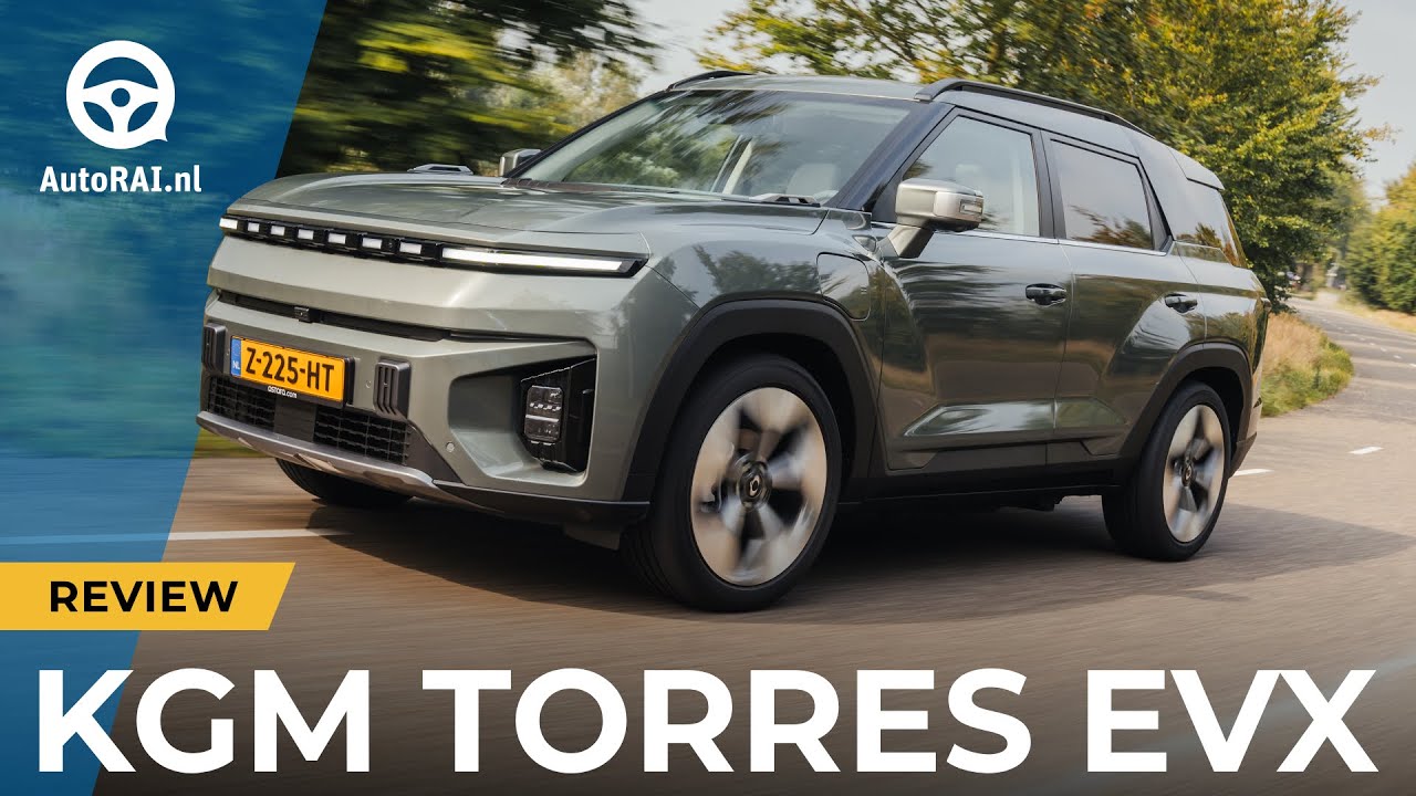 KGM Torres EVX (2024) is interessanter dan je denkt - REVIEW - AutoRAI TV
