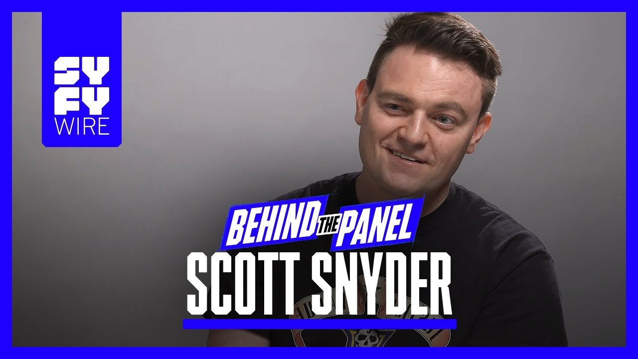 Scott Snyder on Dark Nights Metal, Batman Who Laughs & Baby Darkseid (Behind The Panel) | SYFY WIRE