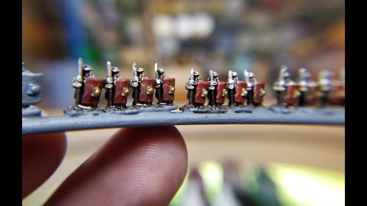 Painting Tutorial - Baccus 6mm Roman Legionaries