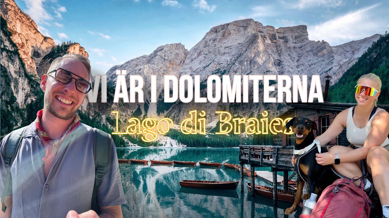 ÄVENTYR I LAGO DE BRAIES - DOLOMITERNA #VLOG7