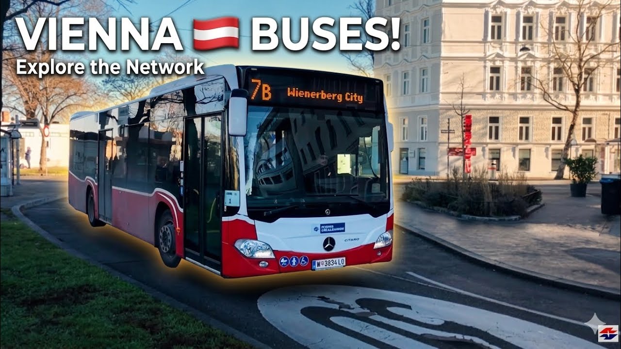 Buses in (Wien) Vienna Austria 🇦🇹