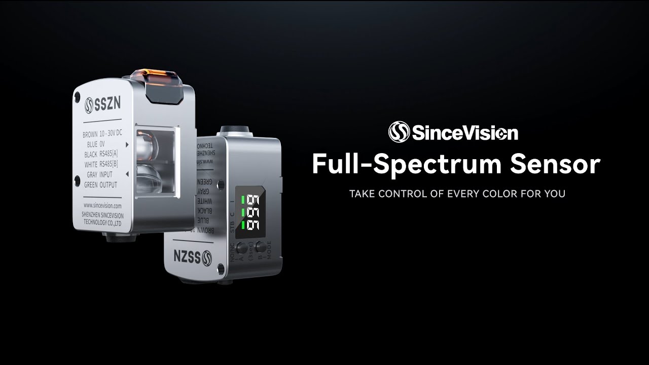 SS1 Series Color Sensor from SinceVision | Full-Spectrum Sensor