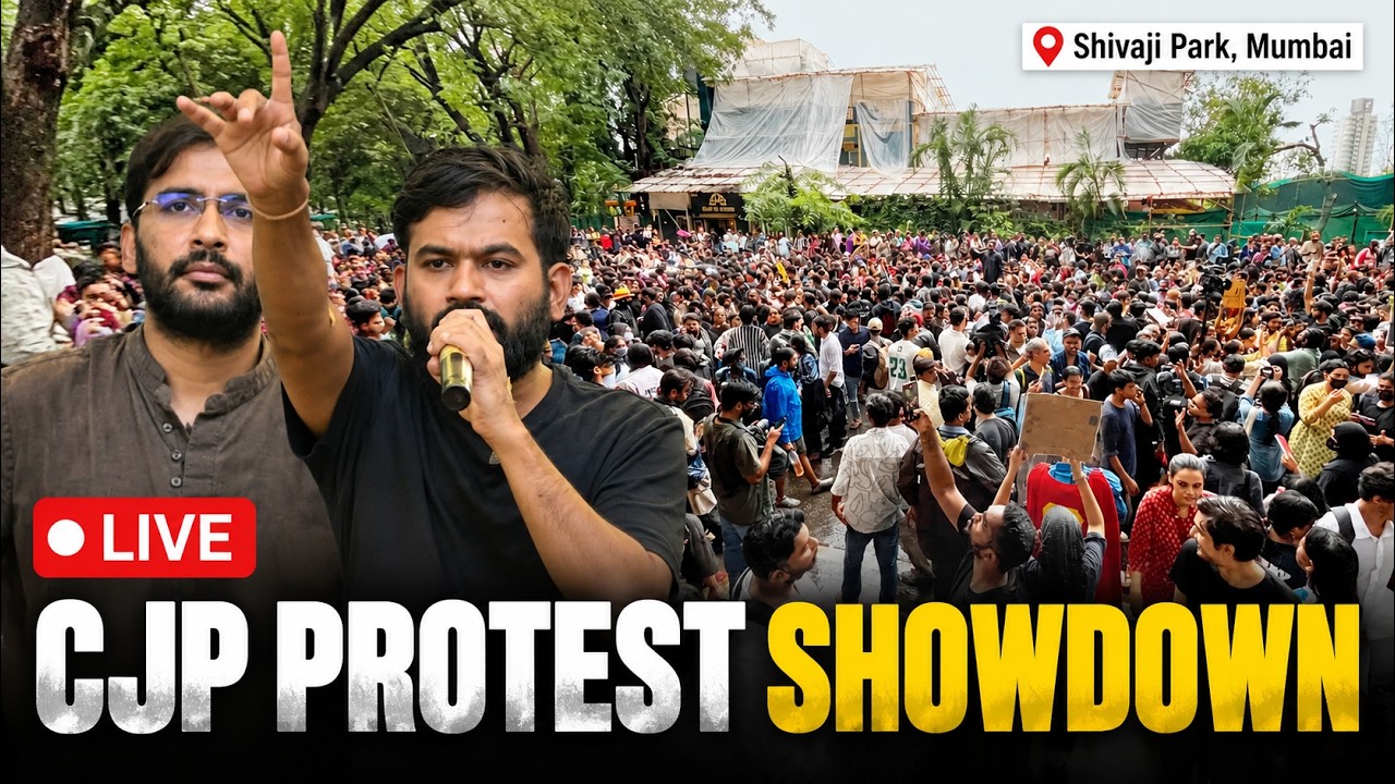 CJP Protest LIVE From Mumbai: Shivaji Park Security Tightened | Jantar Mantar 2.0 LIVE Updates