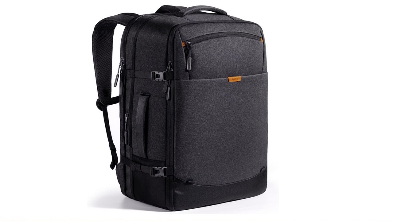 Inateck 38.5-46.2L Travel Backpack, Expandable Carry on Luggage 22x14x9 Airline Approved