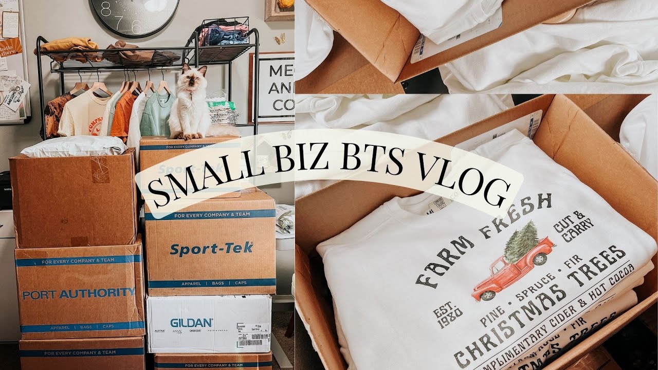 Small Business BTS VLOG #001