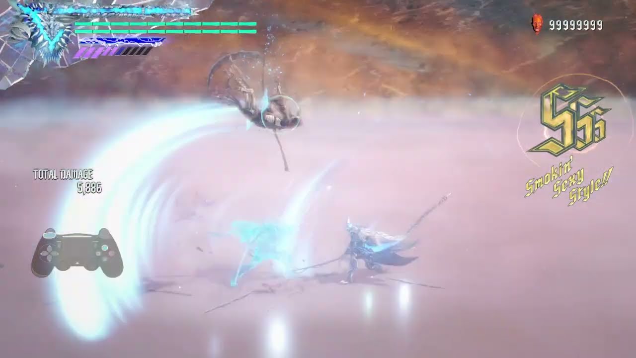 DMC5 Vergil - Punishing Combo