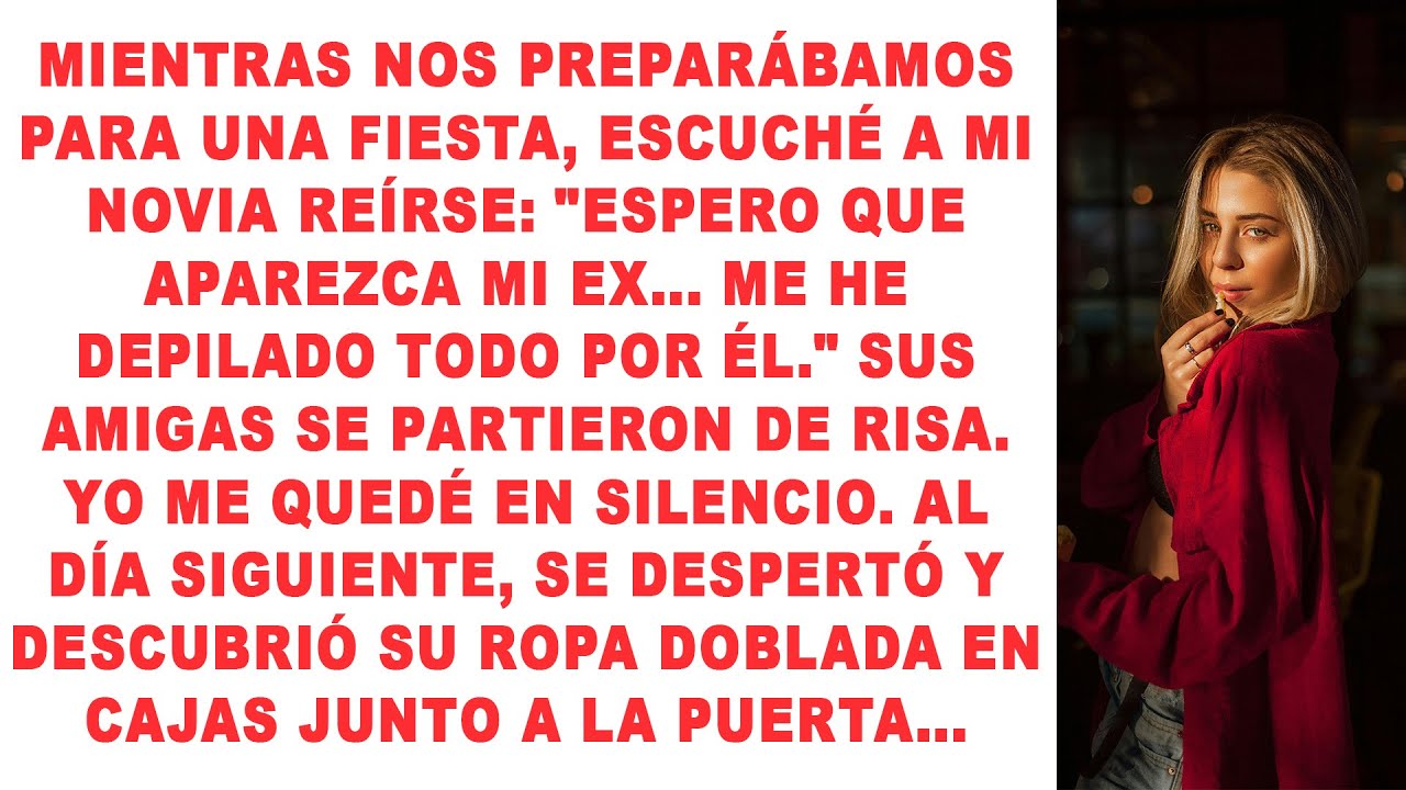 Preparándome para la fiesta, mi esposa dijo: 