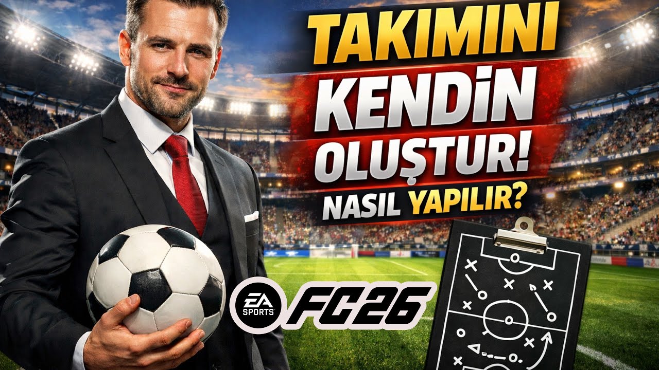 Fc 26   Kendi Kulübünü Oluştur Nasıl Yapılır?