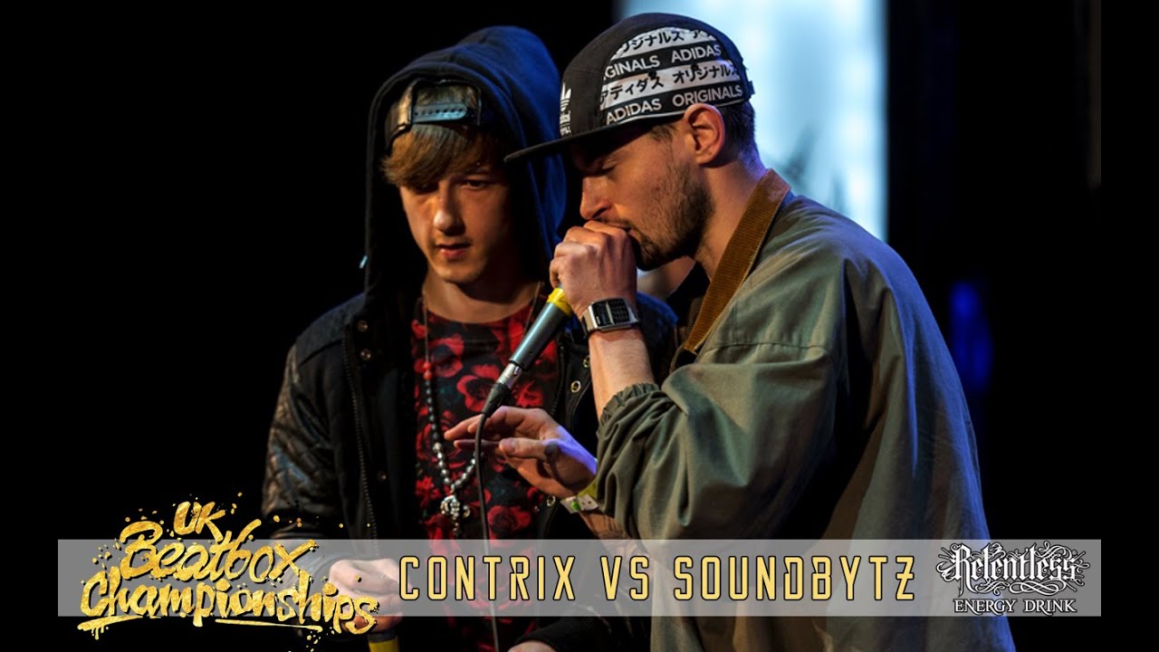 Contrix VS Soundbytz - Top 16 Solo - 2015 UK Beatbox Championships
