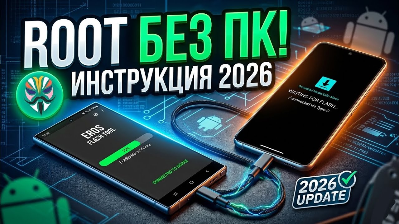 ✅Как получить ROOT на SAMSUNG без ПК в 2026?✅