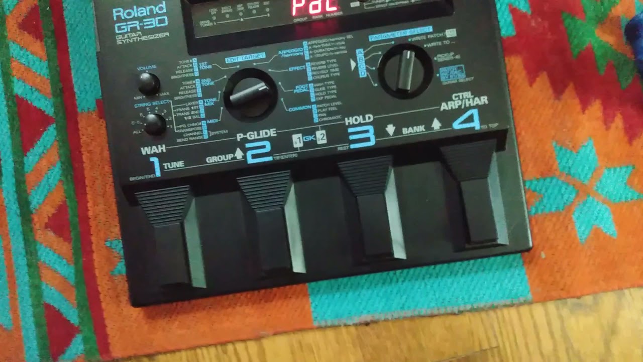 Roland GR-30 DpR and SoS functions.