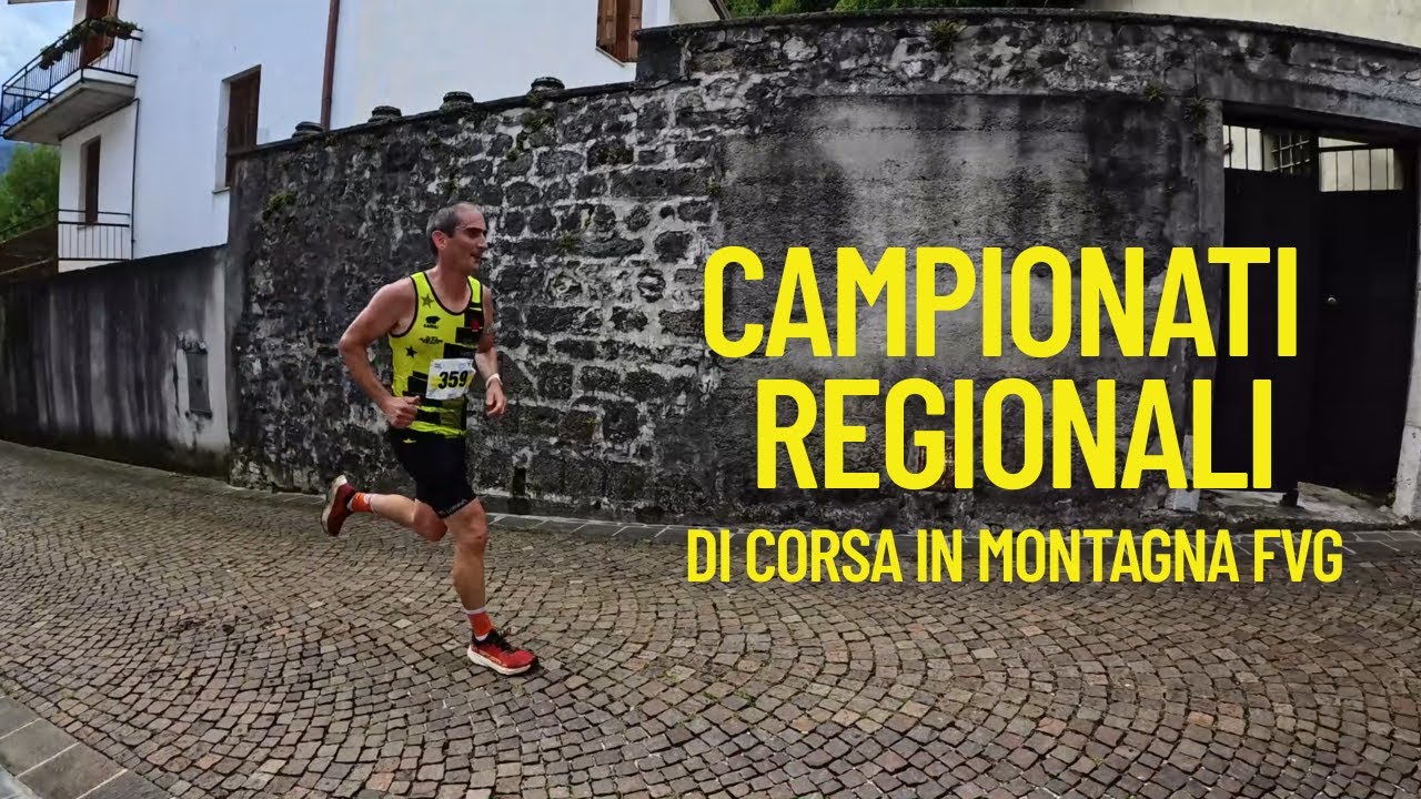 Come sono (quasi) diventato campione regionale di corsa in montagna FVG 🏔️💥 | gara a Moggio Udinese