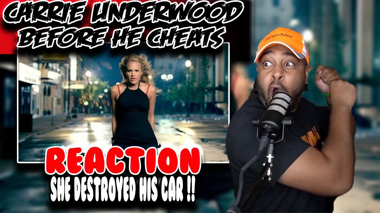 First Time hearing Carrie Underwood ( Before He Cheats ) | Reaction