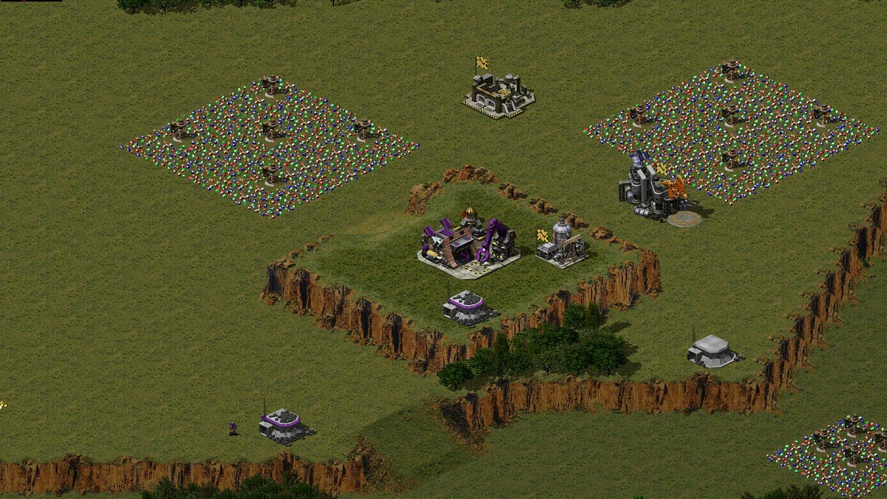 Red Alert 2 | Yuri's Revenge | 7 vs 1- RUSSIA - SOVIET - EXTRA HARD AI RANDOM