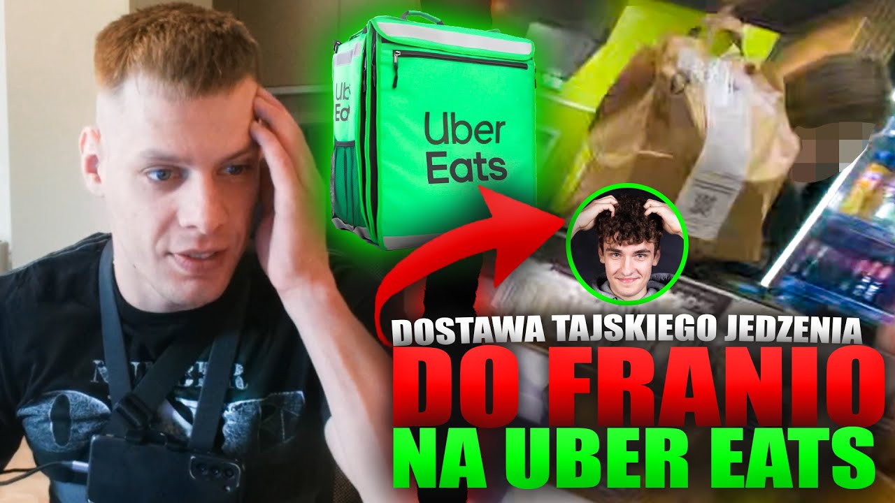 Taazy 🚲DOSTAWA TAJSKIEGO JEDZENIA do FRANIO 😲 