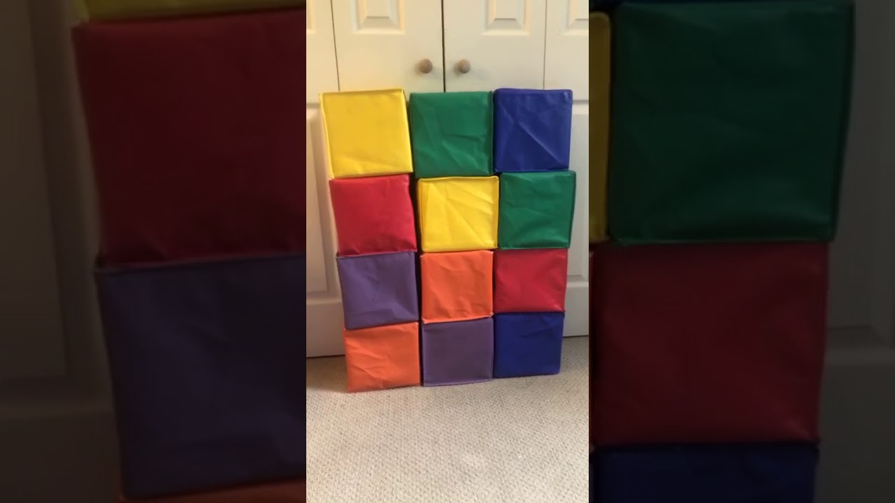 Foam blocks kids toys