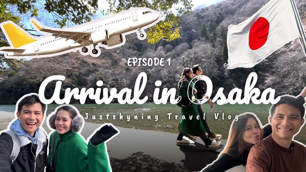 ARRIVAL IN OSAKA 🇯🇵 | DAY 0 - Arrival in Kansai, Dotonbori, Glico sign, Japan Expenses