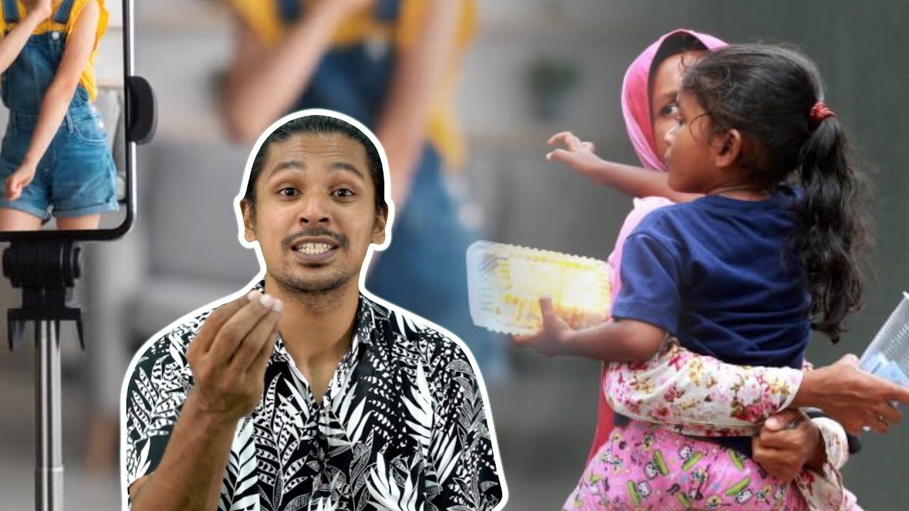 Guna Kanak-Kanak untuk Mengemis dan Buat Content